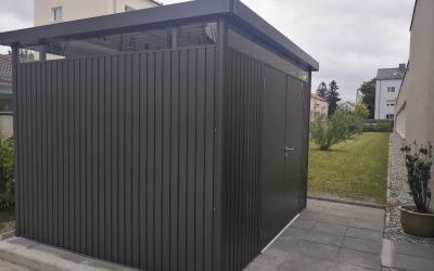 Neues Gartenhaus dank großzügiger Spende