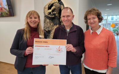 Spende der Bäckerei Jindra