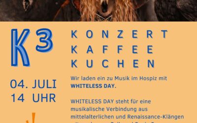 K³ – Konzert, Kaffee & Kuchen mit der Band WHITELESS DAY