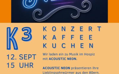 K³ – Konzert, Kaffee & Kuchen mit ACOUSTIC NEON