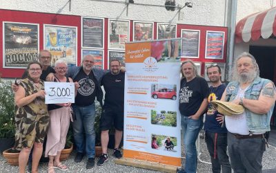 Benefiz-Rockkonzert zugunsten des St. Vinzenz-Hospiz spielt Spenden in Höhe von 3.000 Euro ein