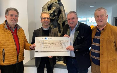Weihnachtsspende des OLDTABLE-Club 149 Augsburg für das St. Vinzenz-Hospiz Augsburg